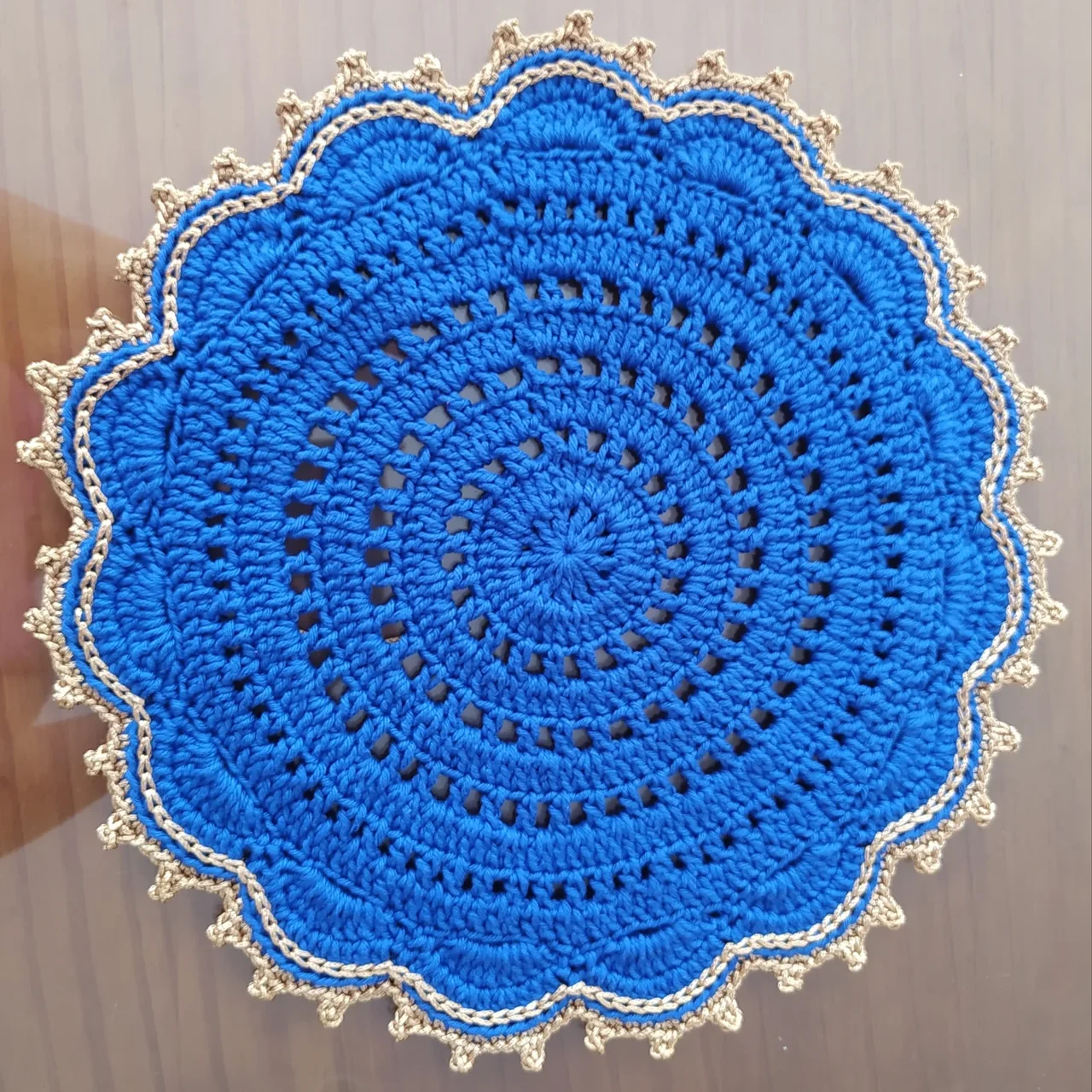 Peça artesanal de crochê 3