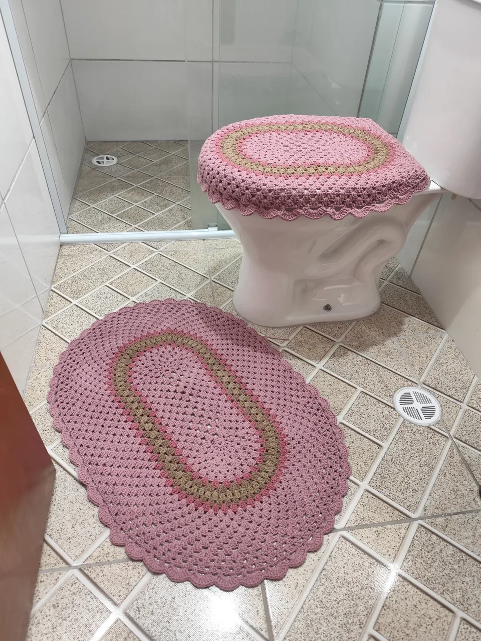 Peça artesanal de crochê 20
